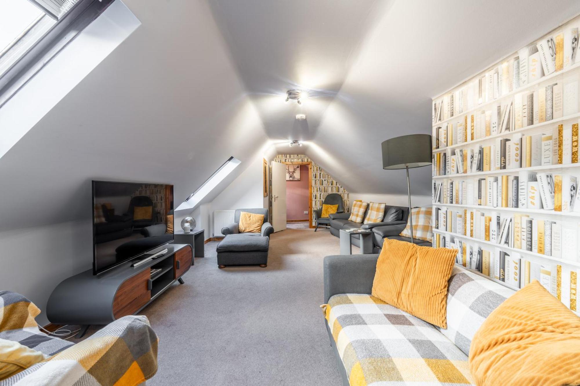 Whinstone Holiday Home In Falkland - Sleeps 8 ภายนอก รูปภาพ